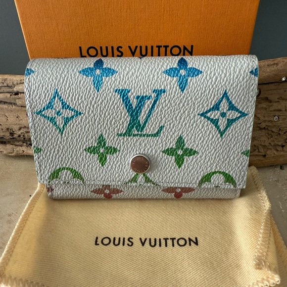 Louis Vuitton Iridescent Monogram Victorine Wallet - Picture 1 of 10